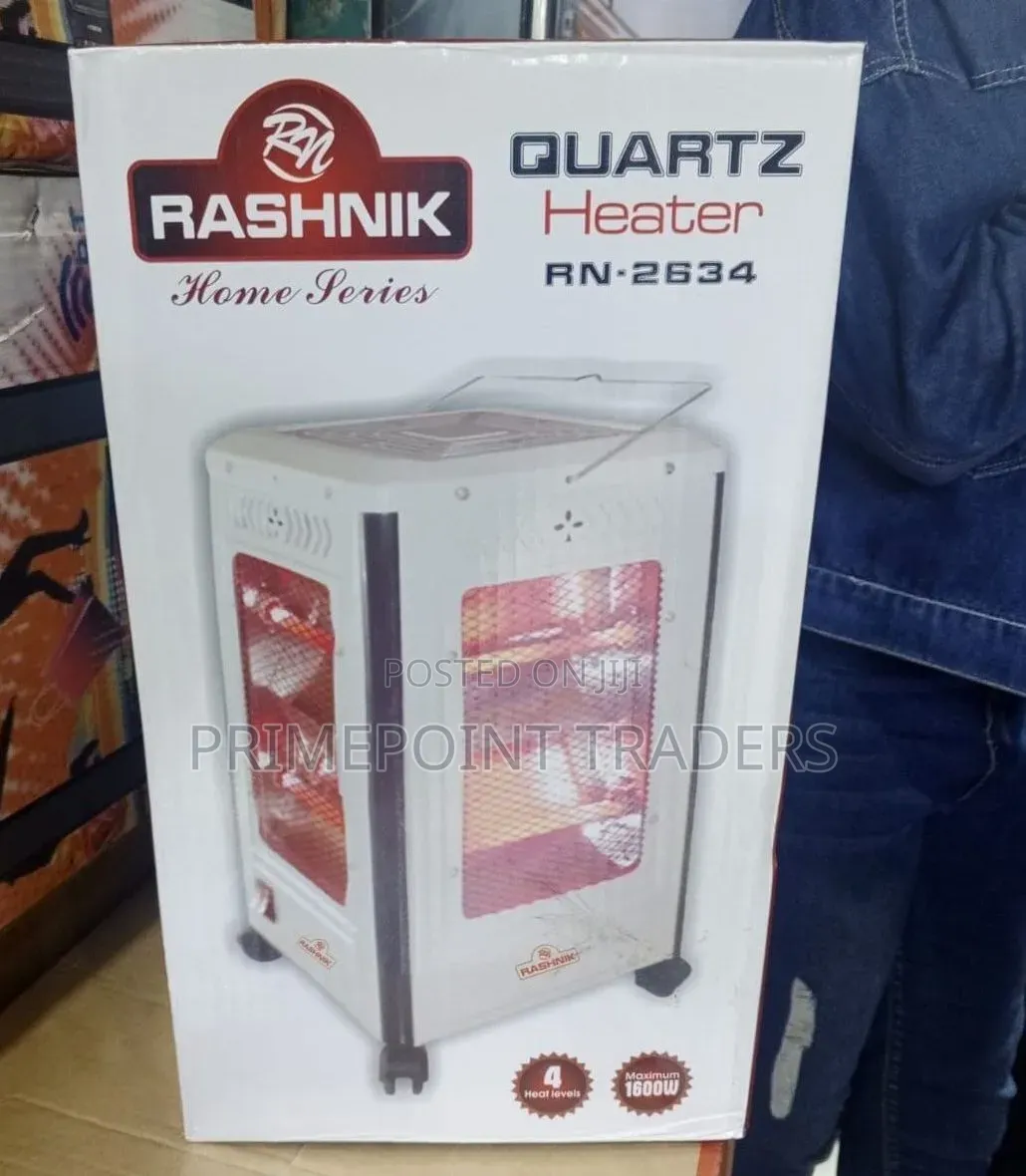 Rashnik 5 Sided Room Heater 5 Settings,Efficient Whole-Room Warmth