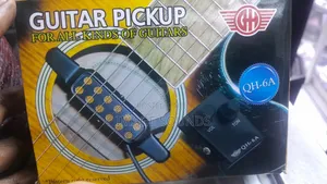 Qh-6a Acoustic Guitar Pickup With Volume Tone Controls – Brand New