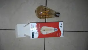 4w Vintage Edison Led Filament Bulb E27-Warm White (Amber Glass)