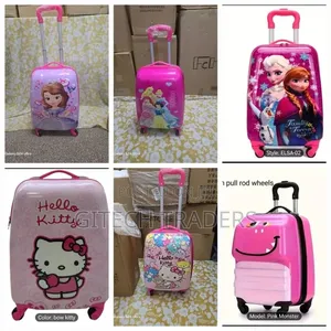 Kids’ Hard-shell Suitcase Design, Lightweight With Wheels
