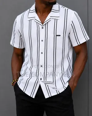 Quality Casual Designer Collar Knitted Cuban Shirts Available