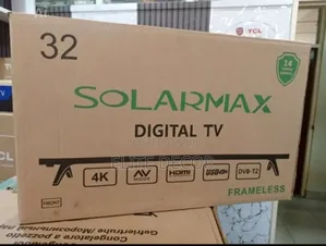 Solarmax 32 Inch Digital Led Tv – Inbuilt Decoder, Usb, Hdmi, Free Air