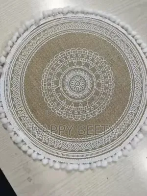 Round Wooven Jute Table Mats
