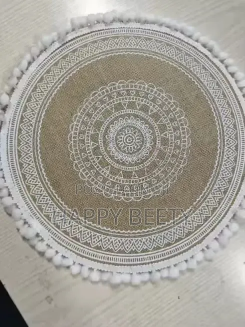 Round Wooven Jute Table Mats