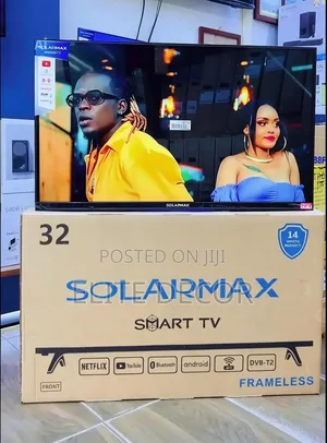 Solarmax 32 Inch Smart Android Tv | Frameless | Wifi | Inbuilt Decoder