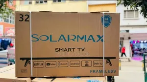 Solarmax 32 Inch Smart Android Tv | Frameless | Wifi | Inbuilt Decoder