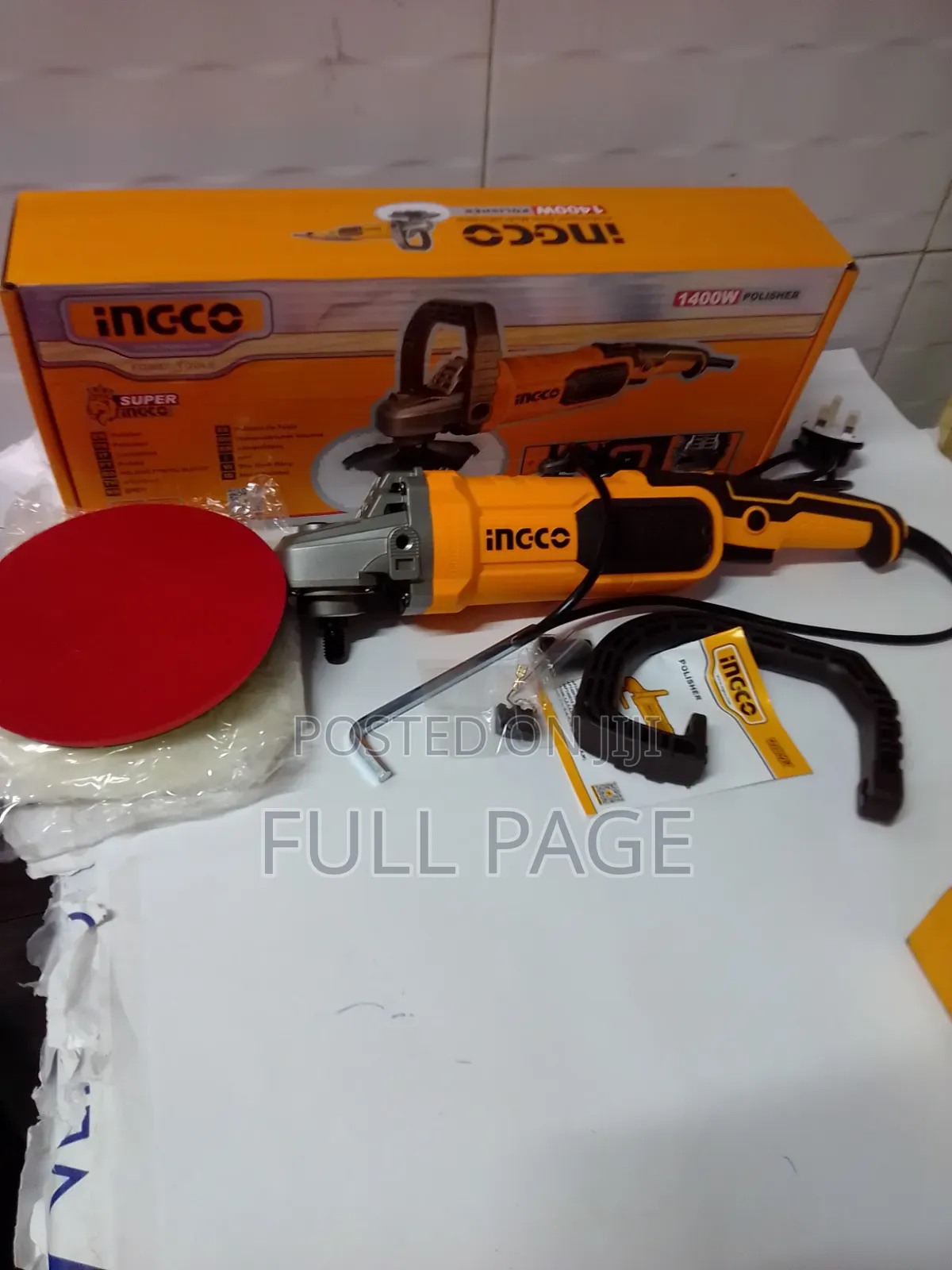 Ingco Electric Buffing Machine/Angle Polisher