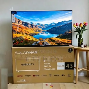Solarmax 43 Inch Smart Android Tv | Wifi | Bluetooth | Inbuilt Decoder