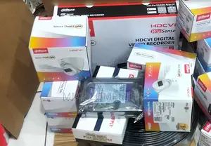 Dahua 4 CCTV Cameras Full Kit Smart Dual (With Mic)