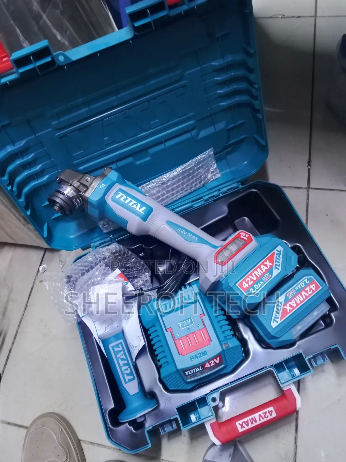 Cordless Angle Grinder 42v