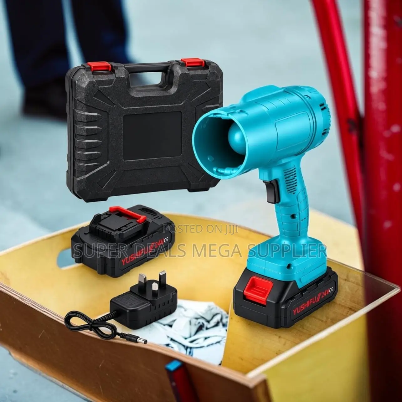 Fast Cleaning 24v Cordless Rechargeable Air Blower