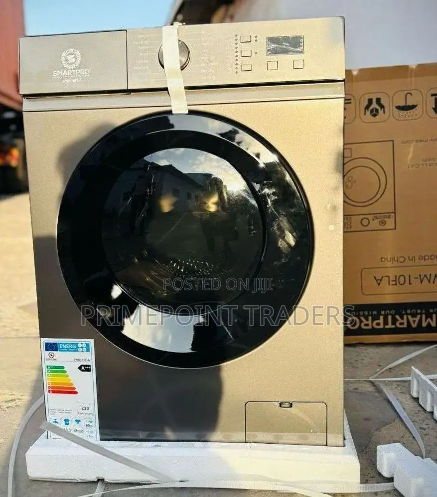 Smartpro 8kg Front Load Washer –Powerful Cleaning for Everyday Laundry