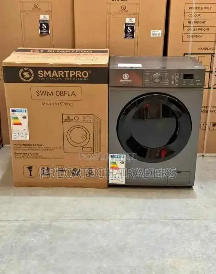 Smartpro SWM-08fl 8kg Automatic Washing Machine