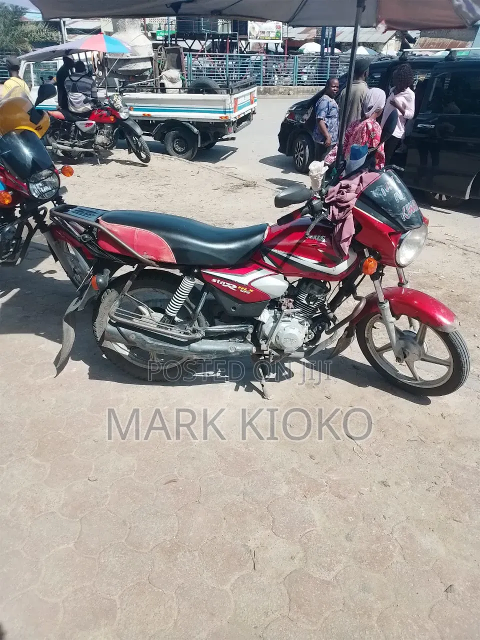 TVS HLX Plus ES 2016 Red