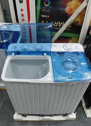 Smartpro 8kg Twin-Tub Washing Machine – Durable Design With High-Effi