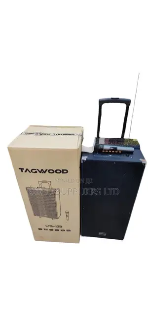 Tagwood LTS-12b 12-Inch Rechargeable Portable Trolley Speaker