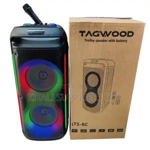 Tagwood LTS-8c Bluetooth Trolley Speaker With Wireless Microphone