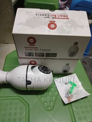 PTZ Rotating Wifi Bulb Camera