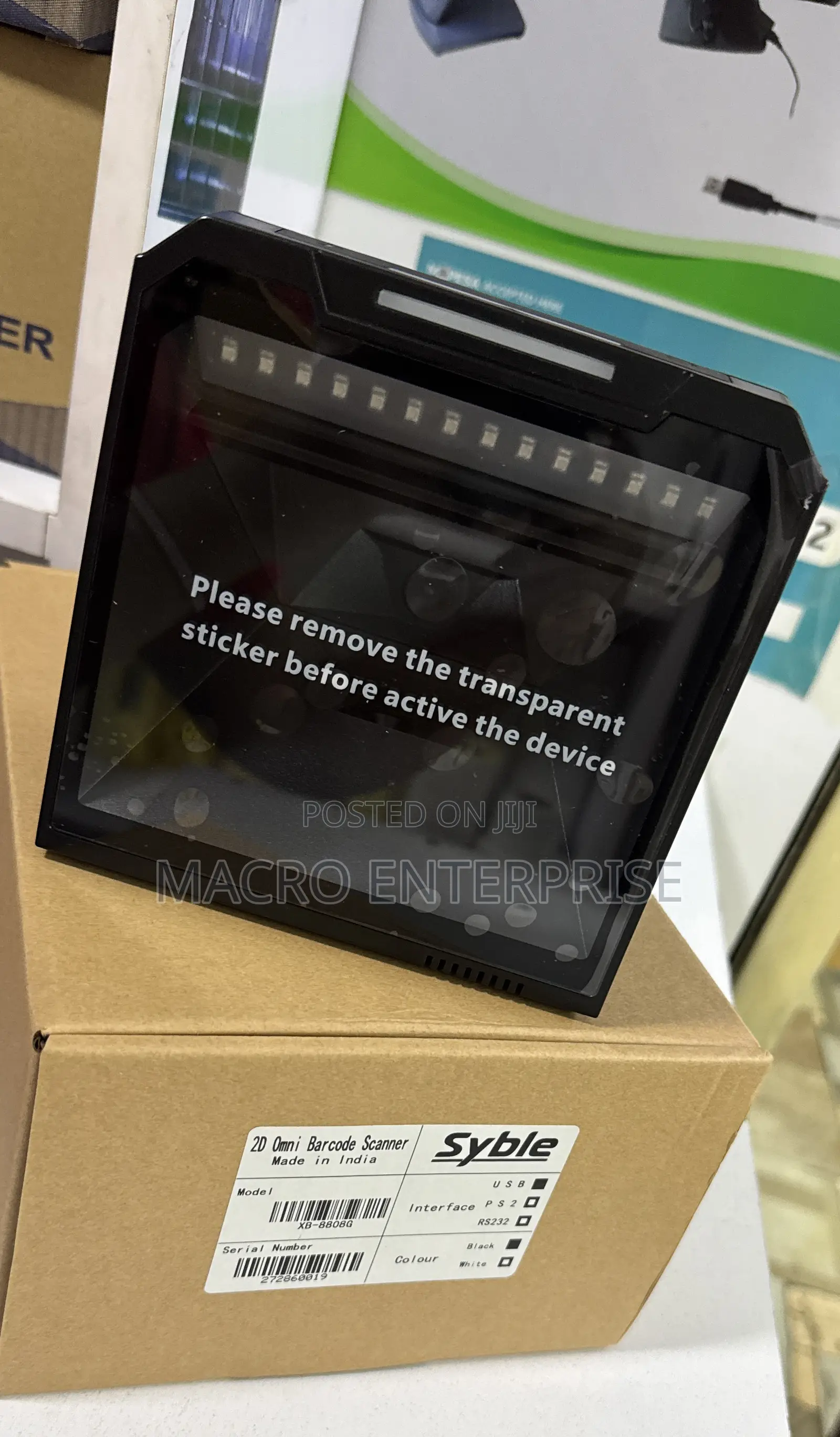 Tablemount Scanner