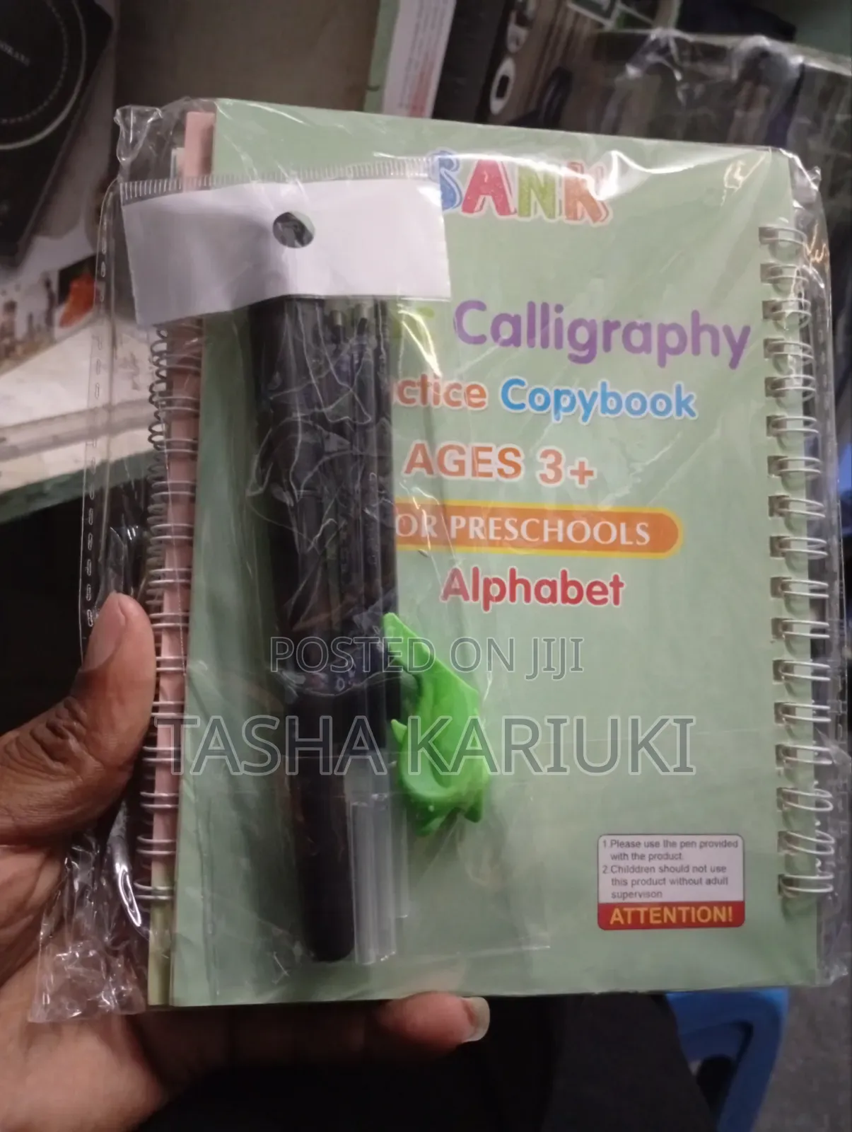 Calligraphy Practice Copy Book/ Sank Magic Book