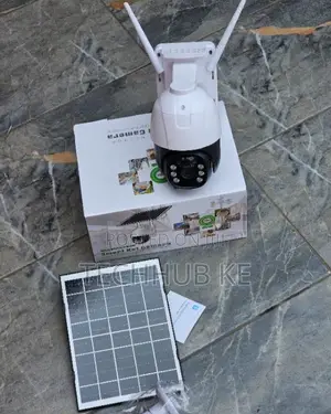 4g Solar PTZ Surveillance CCTV Cameras 2 Audio Motion Sensor