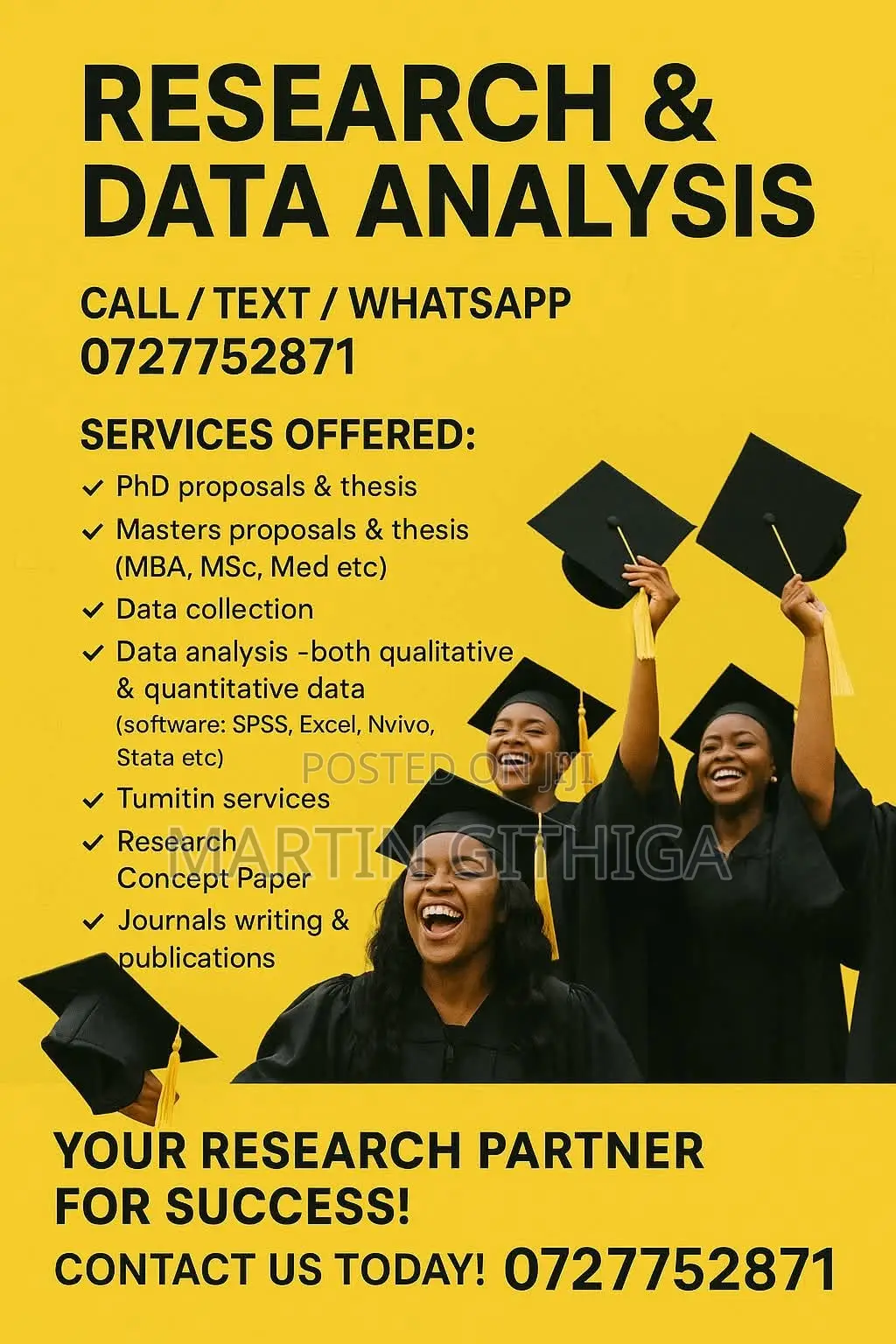 Proposal (Mba, Ma, Msc, Med Etc)