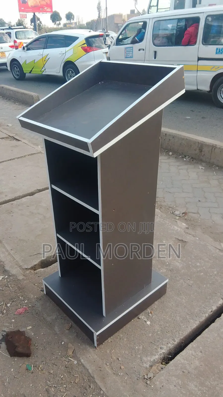 Pulpit Gray White