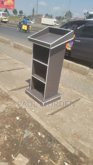 Pulpit Gray White