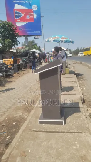Pulpit Gray White