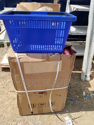 Strong Retail Shopping Basket With Comfortable Handles