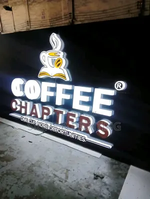 3d Sign (Cafe, Restaurant, Hotel, Eatery)