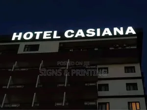 3d Outdoor Sign (Building, Hotel, Towers)