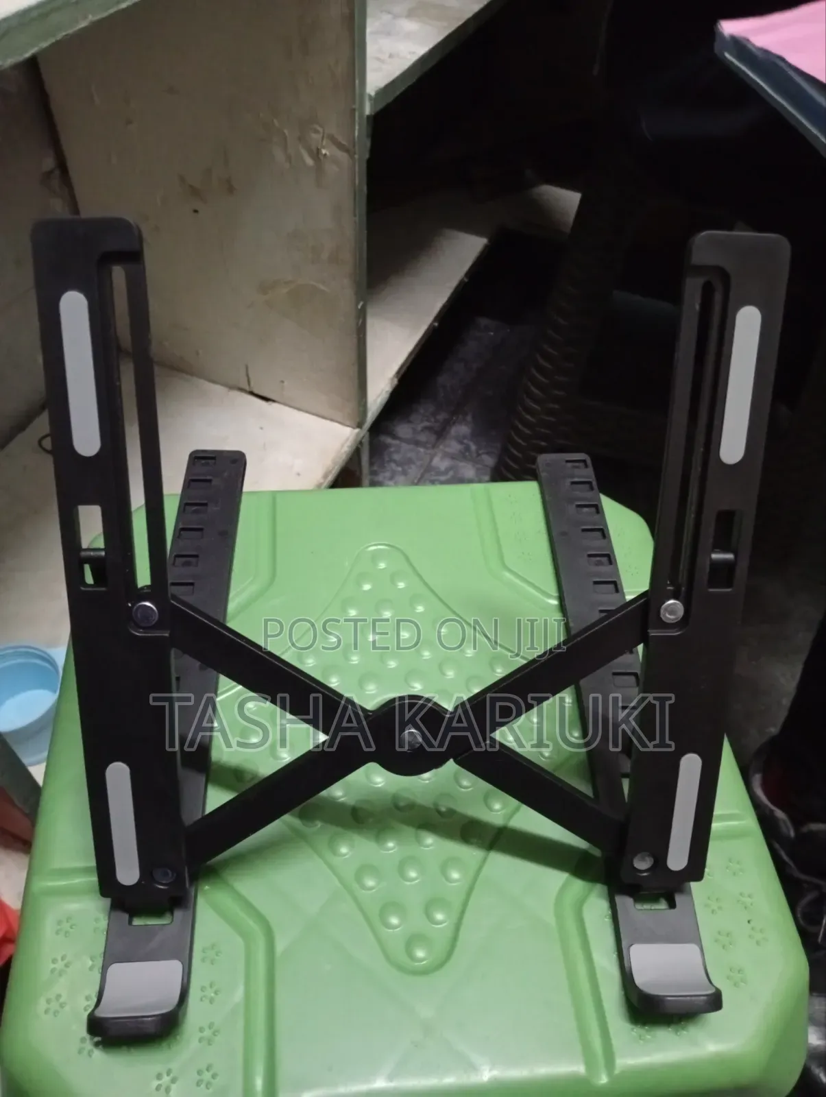 Adjustable Metallic Laptop Stand