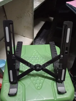Adjustable Metallic Laptop Stand