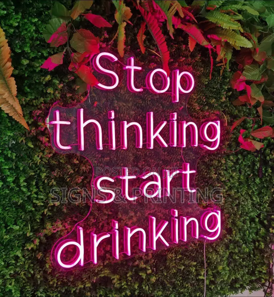 Neon Signs (Available in Multiple Colours)