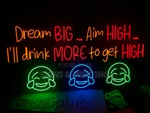 Neon Signs (Available in Multiple Colours)