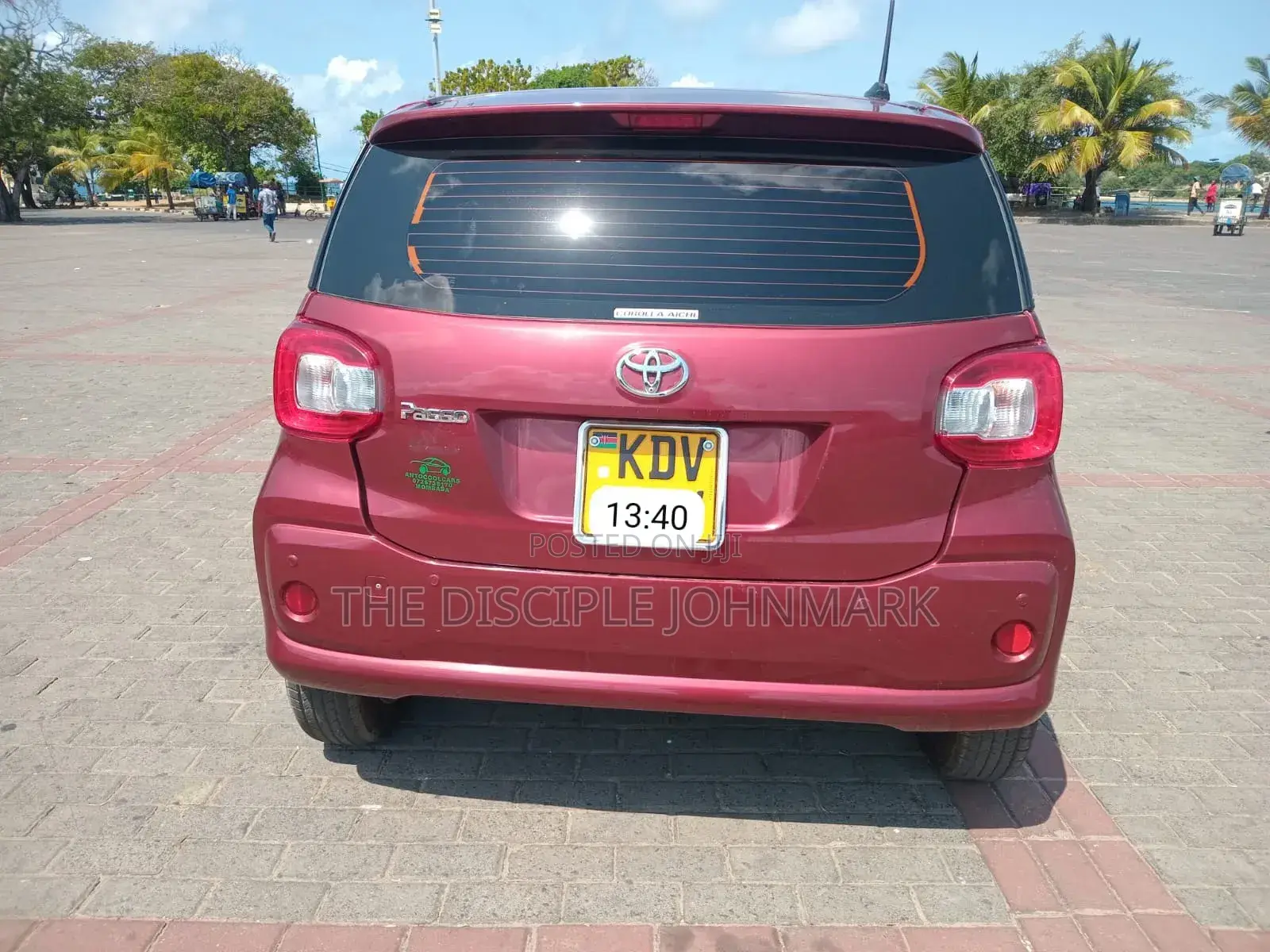Toyota Passo 2019 Maroon