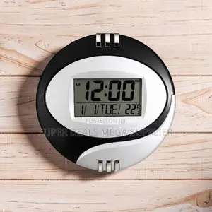 Contemporary Style Kadio Table Wall Mount Digital Clock