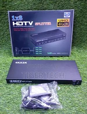 8 Port Hdmi Splitter 1x8 for Audio and Video Distribution