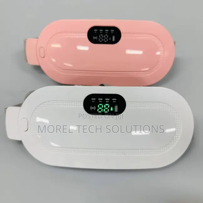 Cordless Menstrual Heating Pad Smart Vibration Cramp Relief Massage