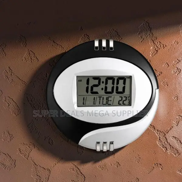 Decorative Accent Kadio Table Wall Mount Digital Clock