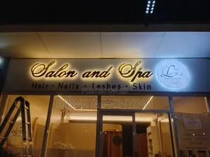 Sign (Spa, Salon, Lounge, Barber)