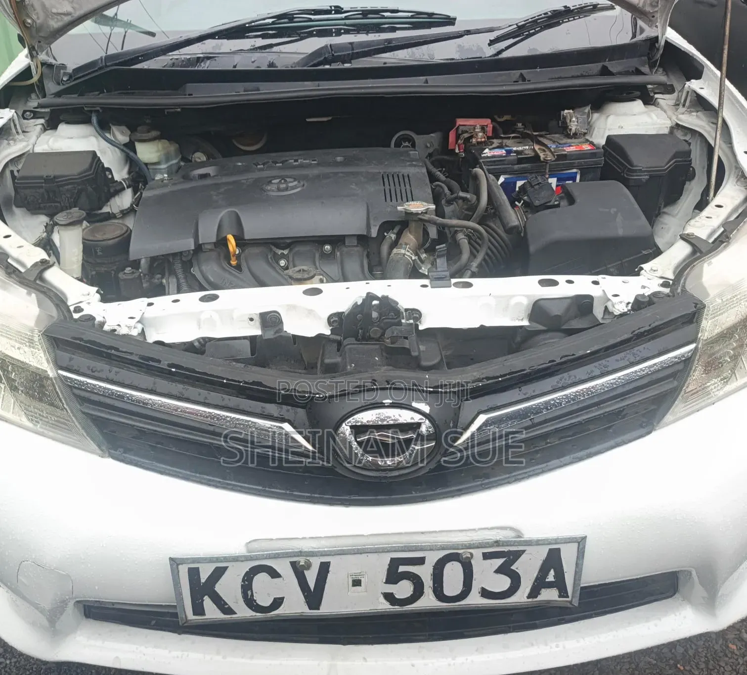 Toyota Axio 2012 White