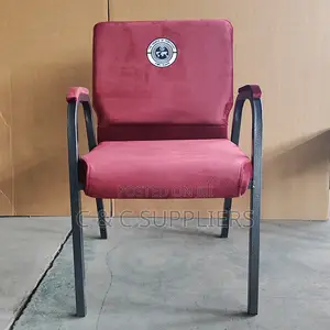 Comfortable Fabric Church Chair