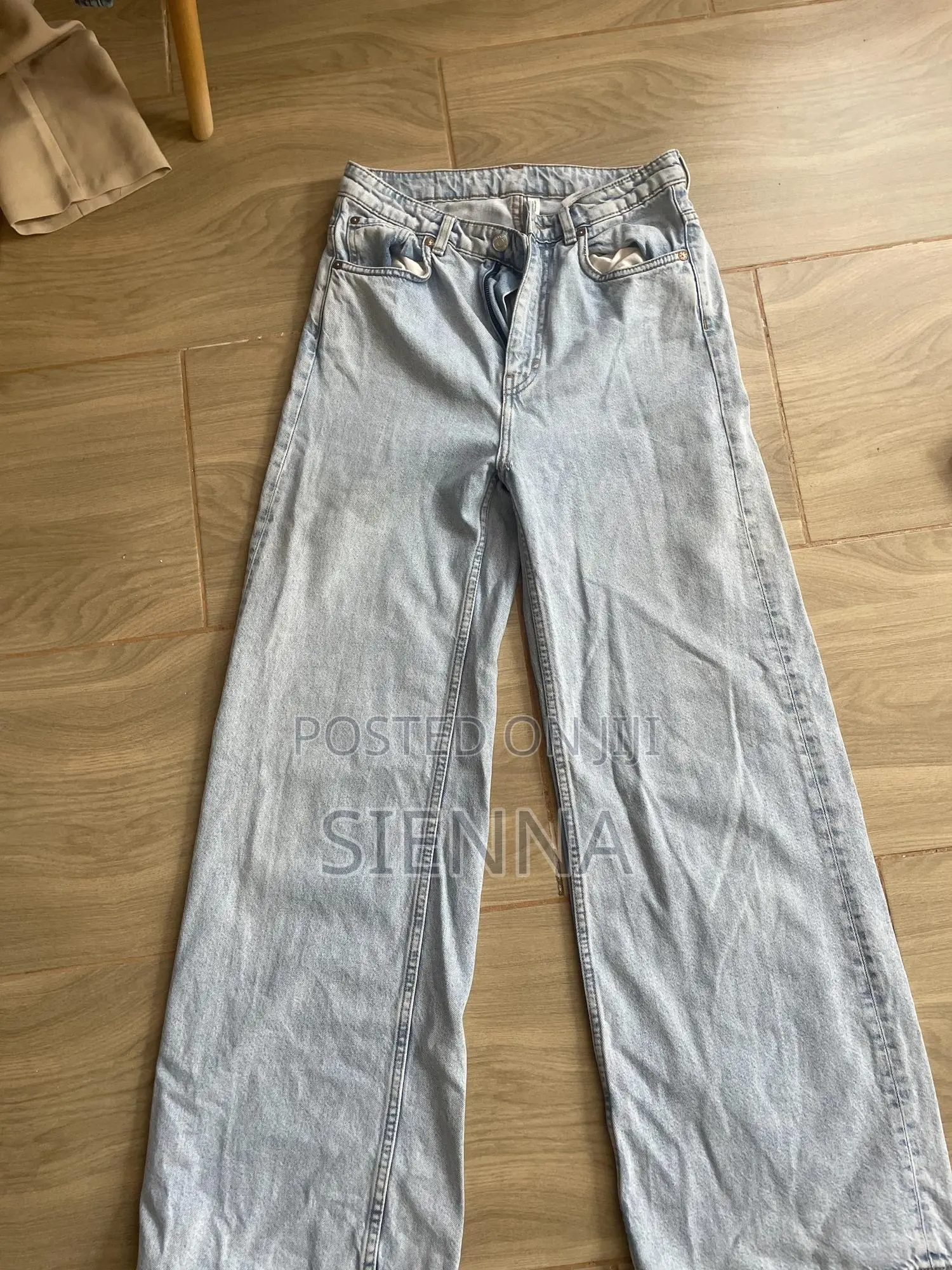 Long Blue Jeans