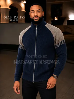 Men Zipped Sweaters