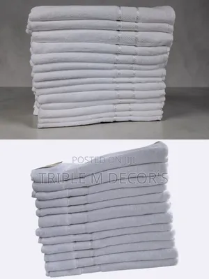 White Quality Large Towels