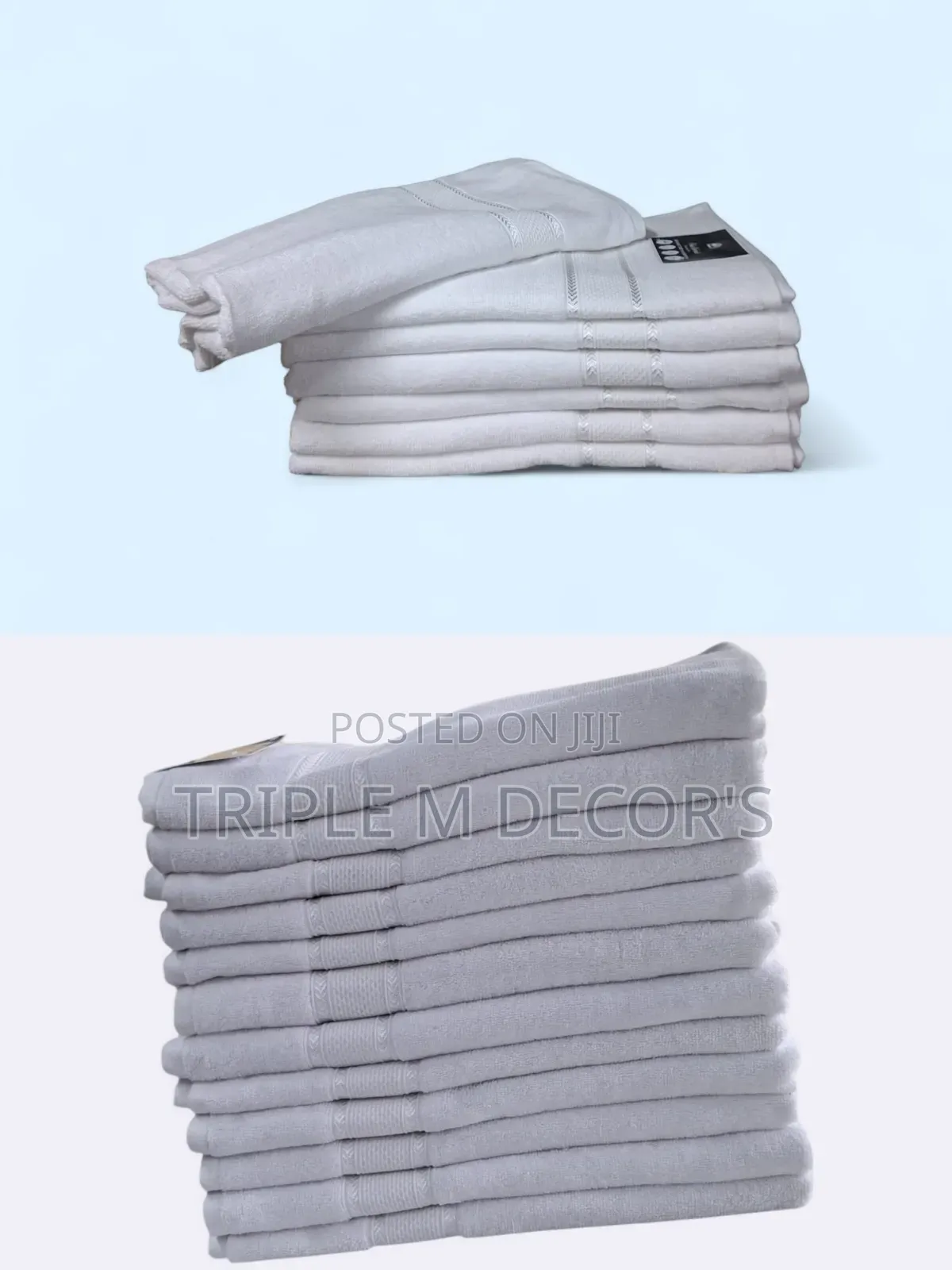 White Quality Large Towels