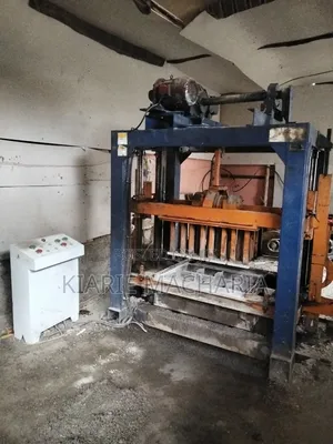 Qtj4- Semi Automatic Concrete Block Pavers Machine