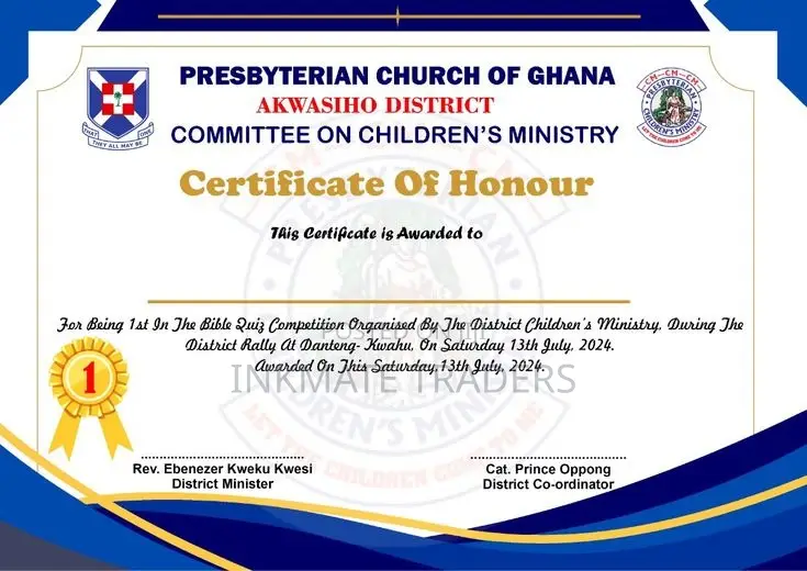 Creative Certificate Printing Services